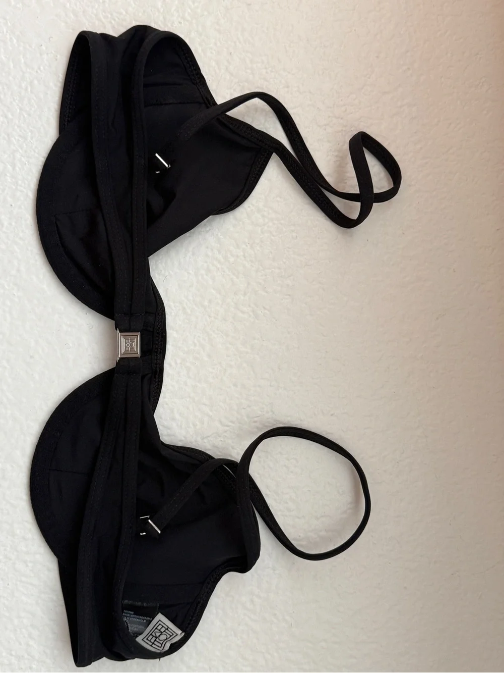 Toteme Black Underwire Bikini Top